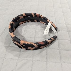NWT J. Crew Leopard Print Headband